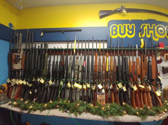 Stock Exchangers Gun rack